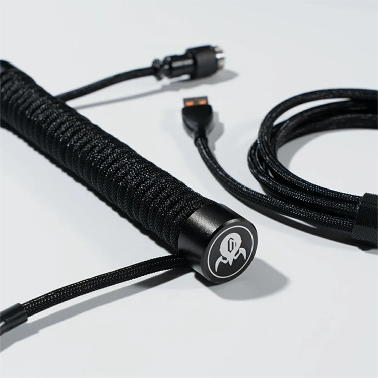 خرید GravaStar Coiled Aviator USB Cable - Black